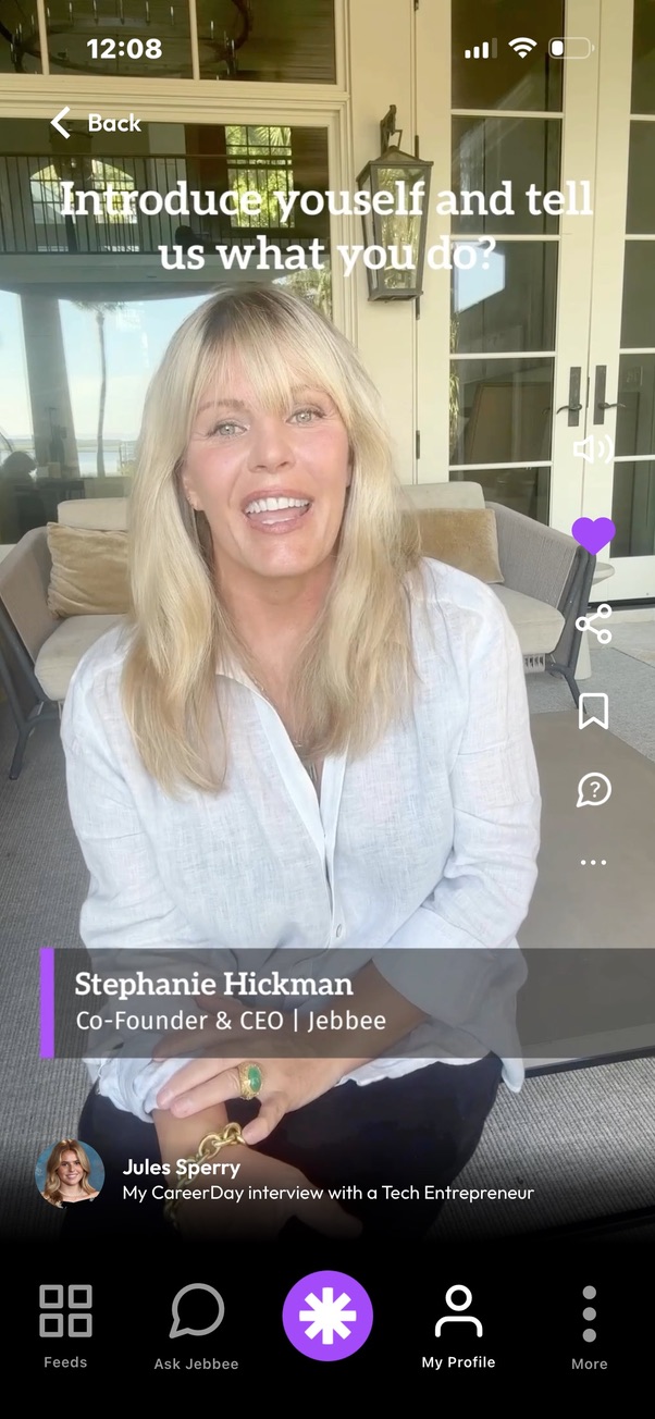 CareerDay video answer from Stephanie Hickman