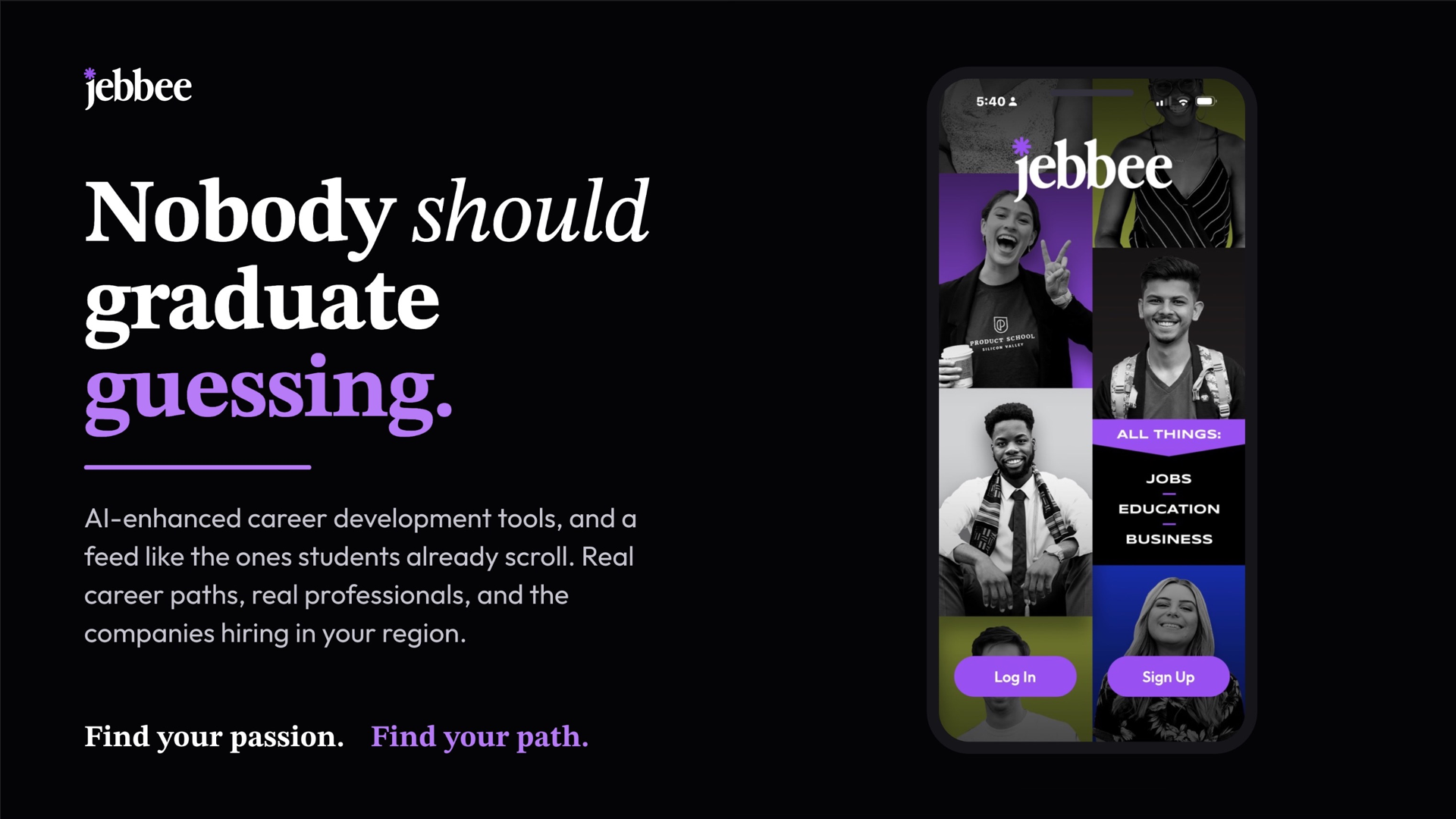 Jebbee for High Schools presentation